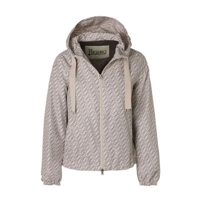 【アウトレット】HERNO ヘルノ フーデッドブルゾン【大きいサイズあり】 レディース