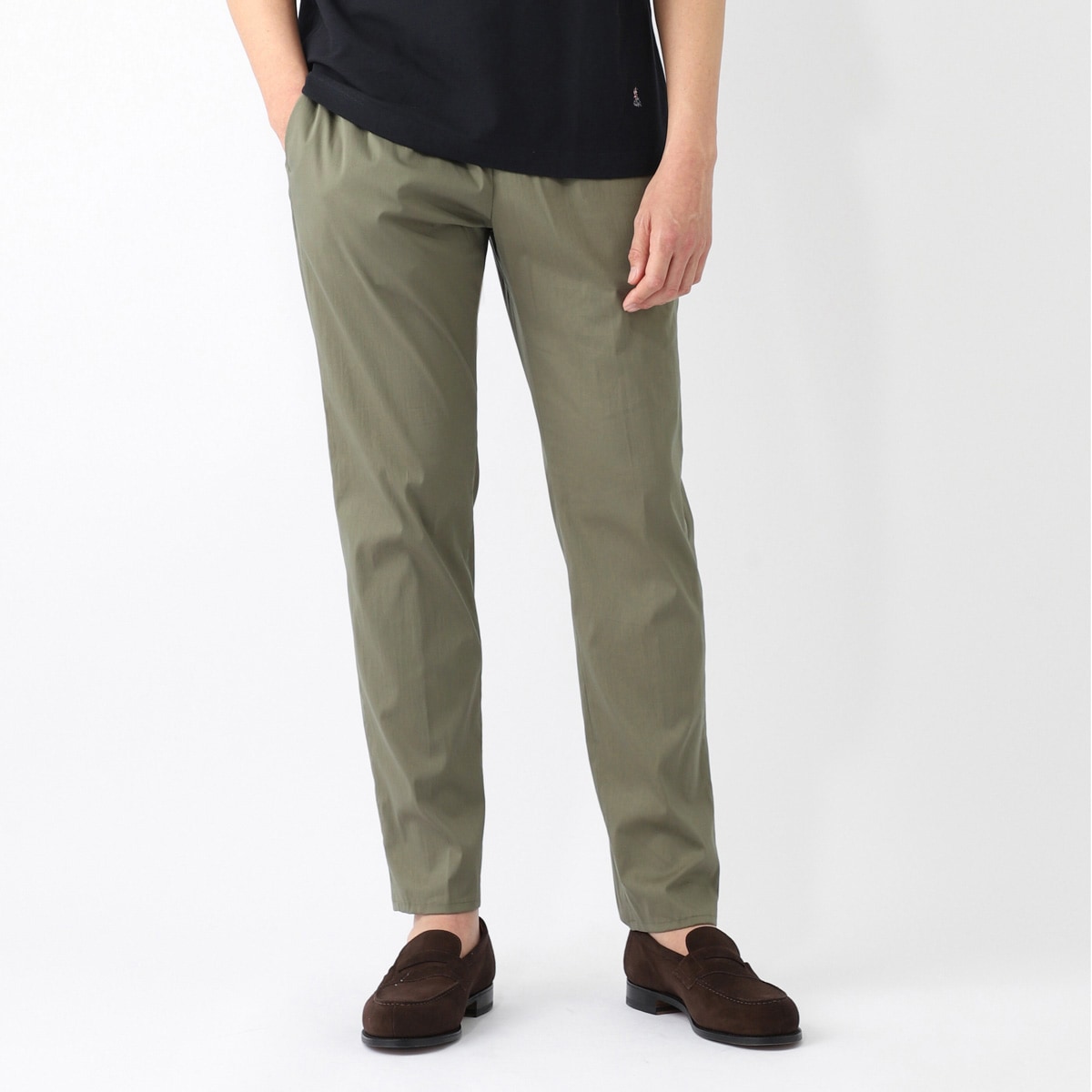 ジャブス アルキヴィオ GIAB'S ARCHIVIO スラックス　カーキ アウトレット】【ラスト1点】GIAB'S ARCHIVIO ジャブス アルキヴィオ