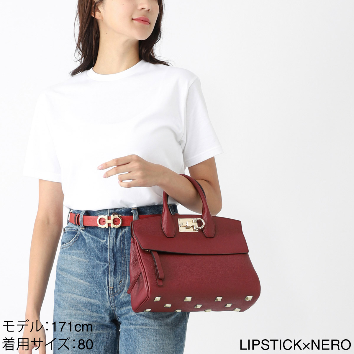 FERRAGAMO フェラガモ リバーシブル ベルト レディース