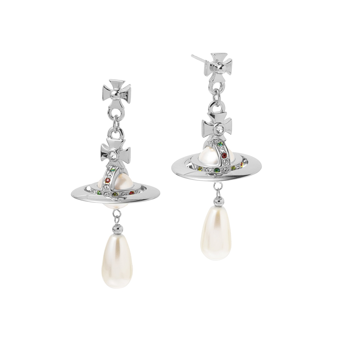 Vivienne Westwood ヴィヴィアンウエストウッド ピアス/PEARL DROP EARRINGS レディース