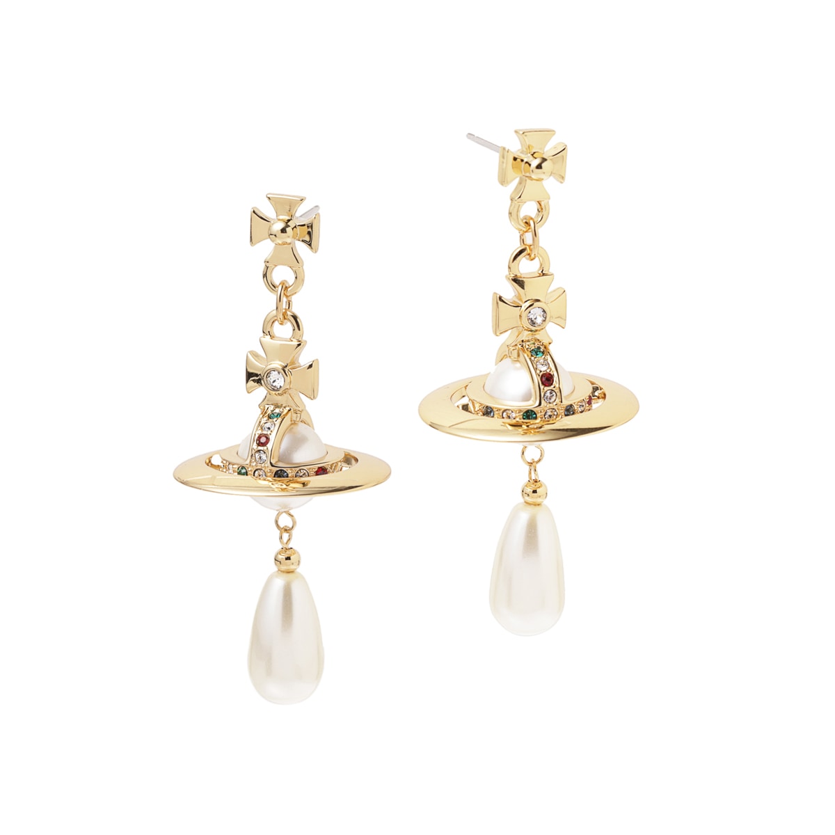 【アウトレット】Vivienne Westwood ヴィヴィアンウエストウッド ピアス/PEARL DROP EARRINGS レディース