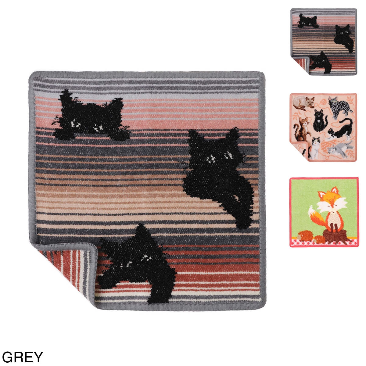 『ネコポス対応(6点まで)』FEILER フェイラー ハンカチ/ミニタオル/25cm×25cm レディース