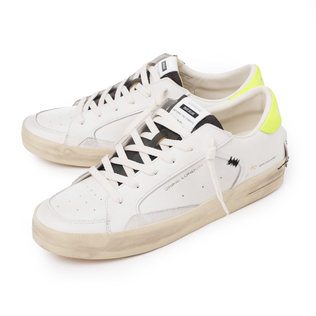 CRIME LONDON クライムロンドン スニーカー/SK8 DELUXE【大きいサイズあり】 メンズ