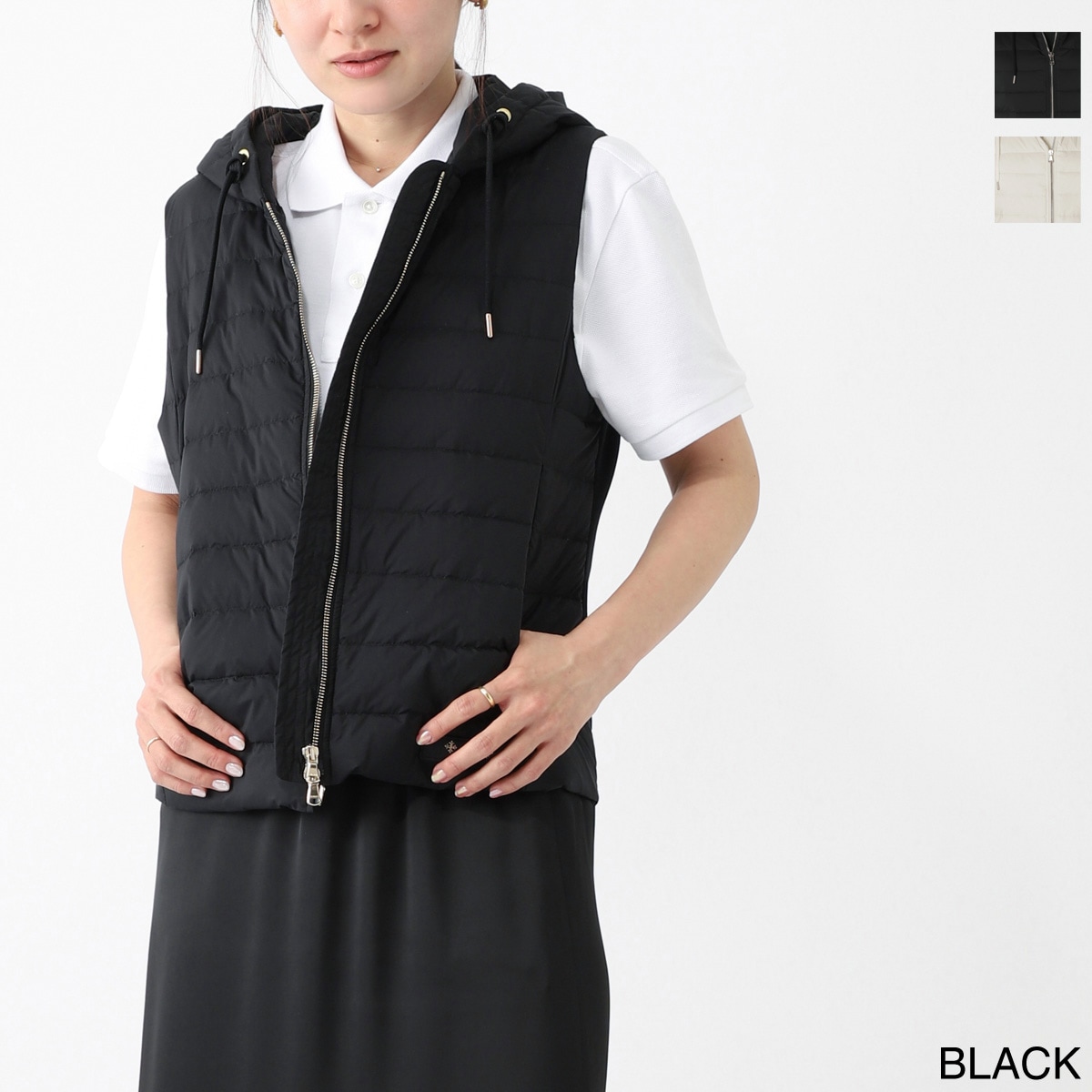 TATRAS タトラス ダウン切り替え ベスト/ジレ/ELYNE エリーネ【大きいサイズあり】 レディース