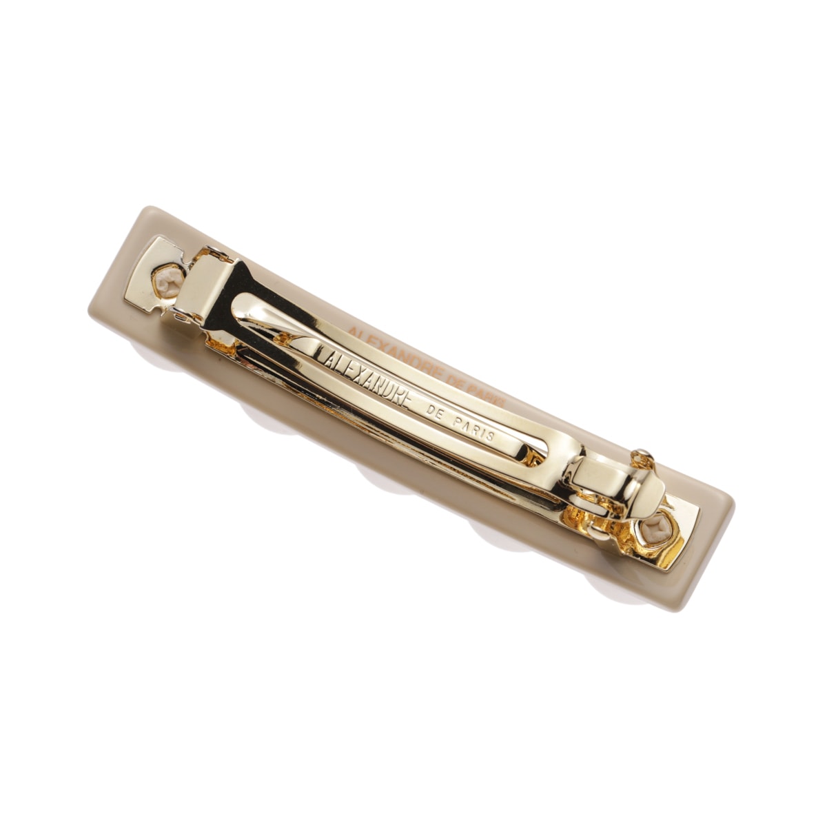 ALEXANDRE DE PARIS アレクサンドルドゥパリ バレッタ/TIMELESS BARRETTE AUTO 6CM PERLEE レディース