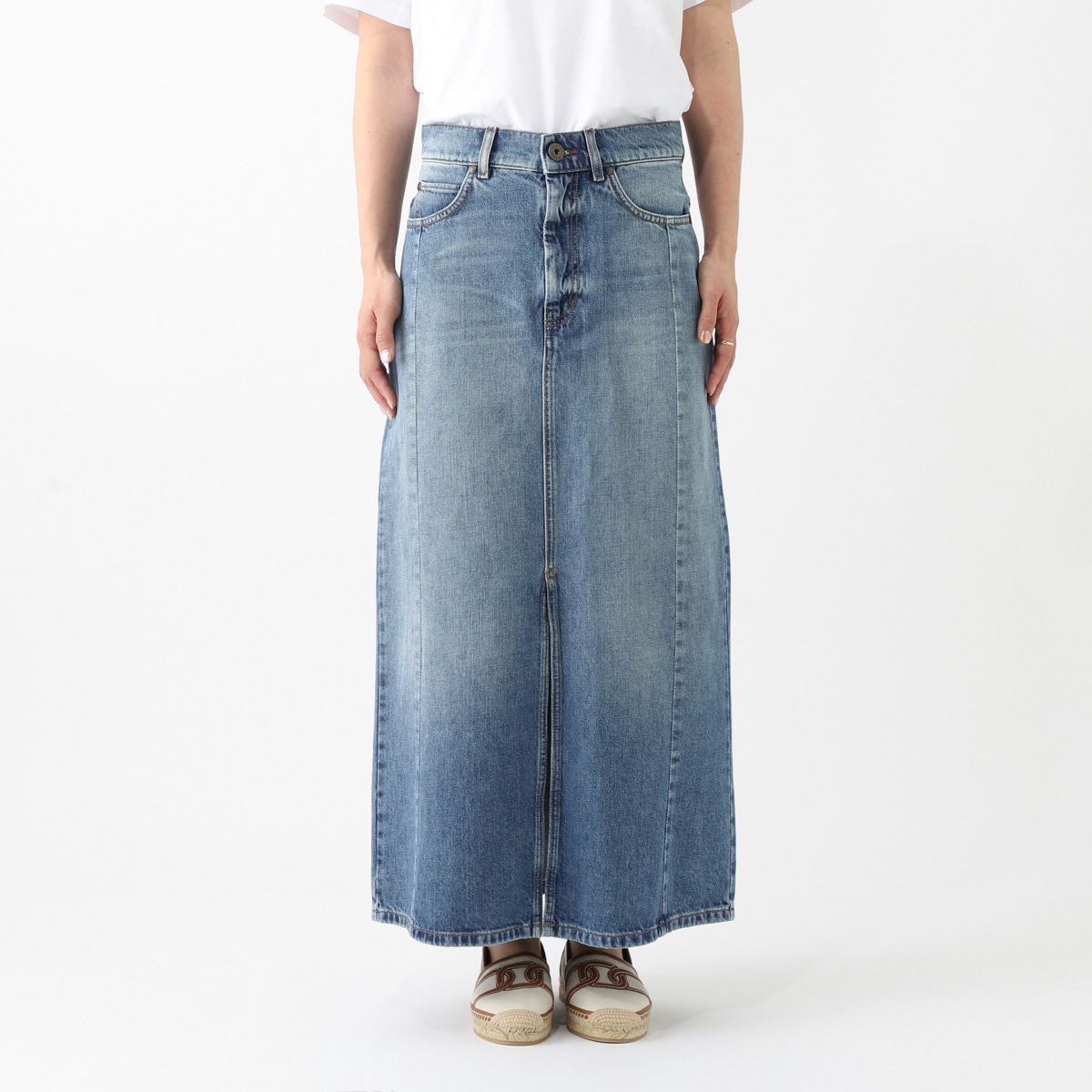 美品WEEKEND Max Maraデニムスカート 2万円均一】WEEKEND Max Mara ウィークエンドマックスマーラ