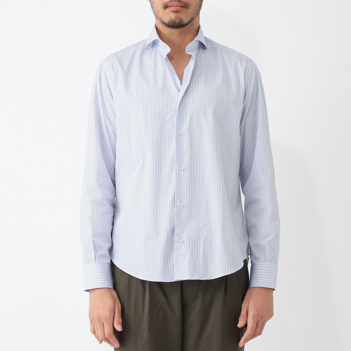 DASE デイス ホリゾンタルカラー シャツ/総柄シャツ メンズ