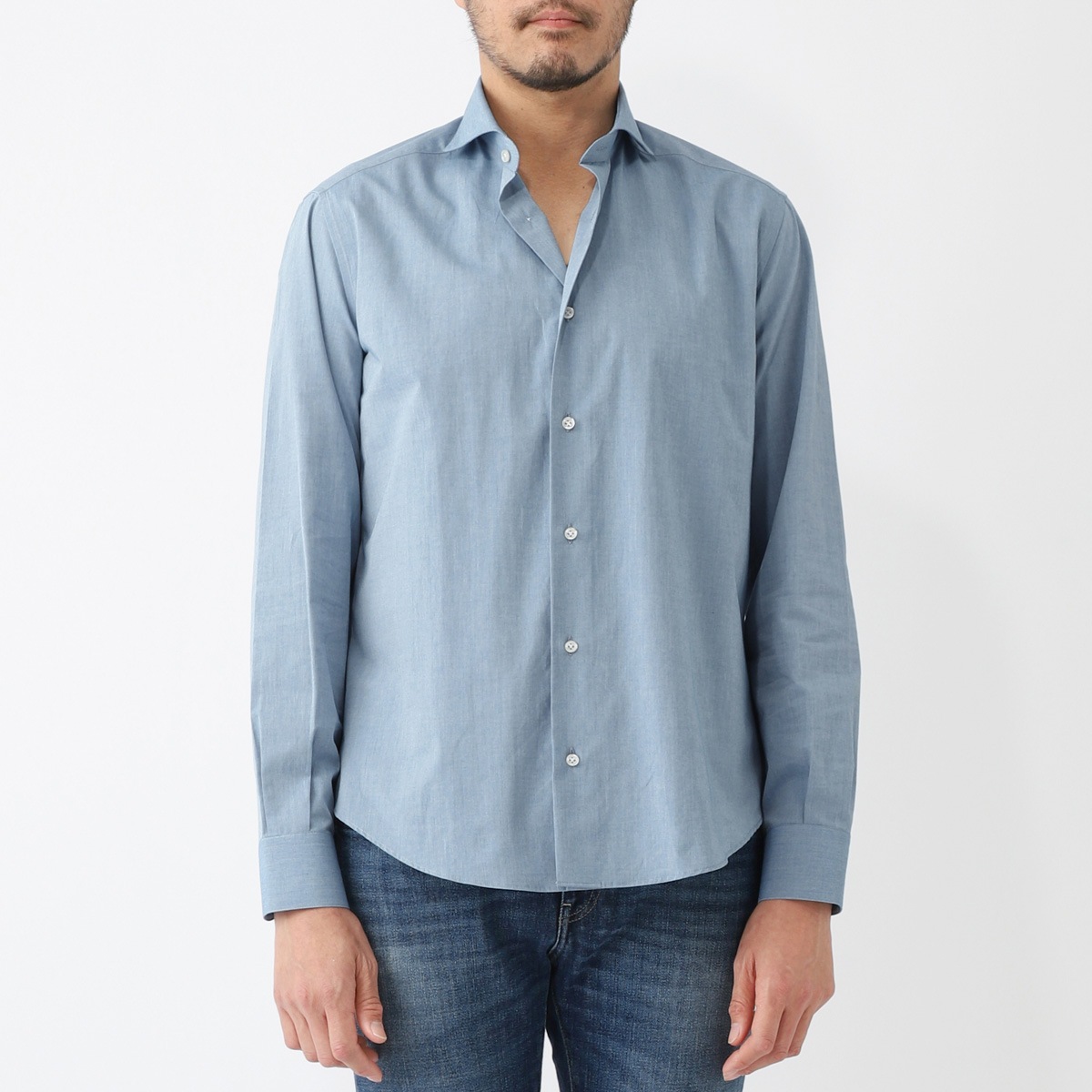 DASE デイス ホリゾンタルカラー シャツ メンズ