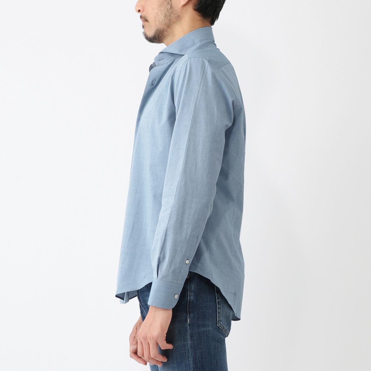 DASE デイス ホリゾンタルカラー シャツ メンズ