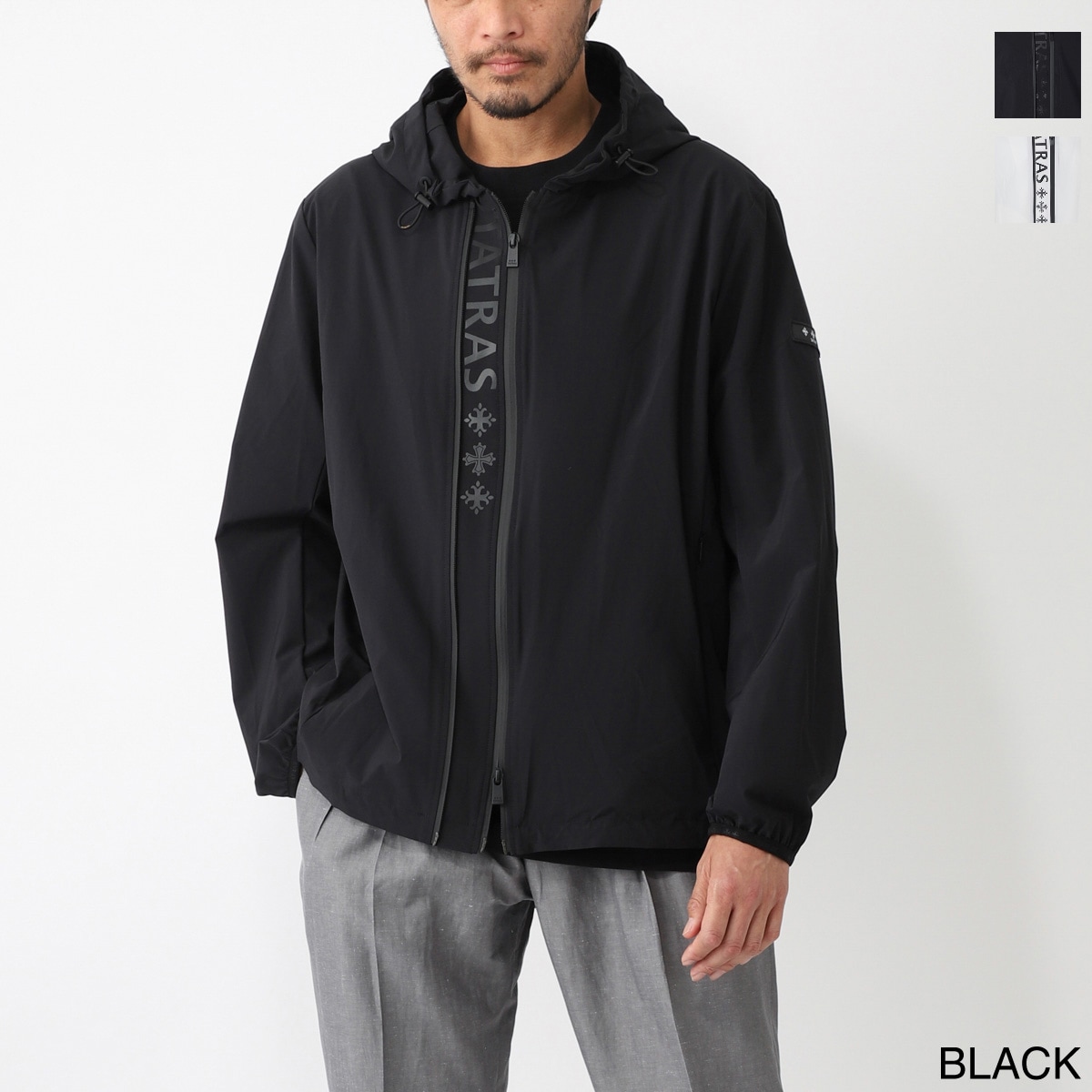 TATRAS タトラス フーデッド ブルゾン/AUDEE【大きいサイズあり