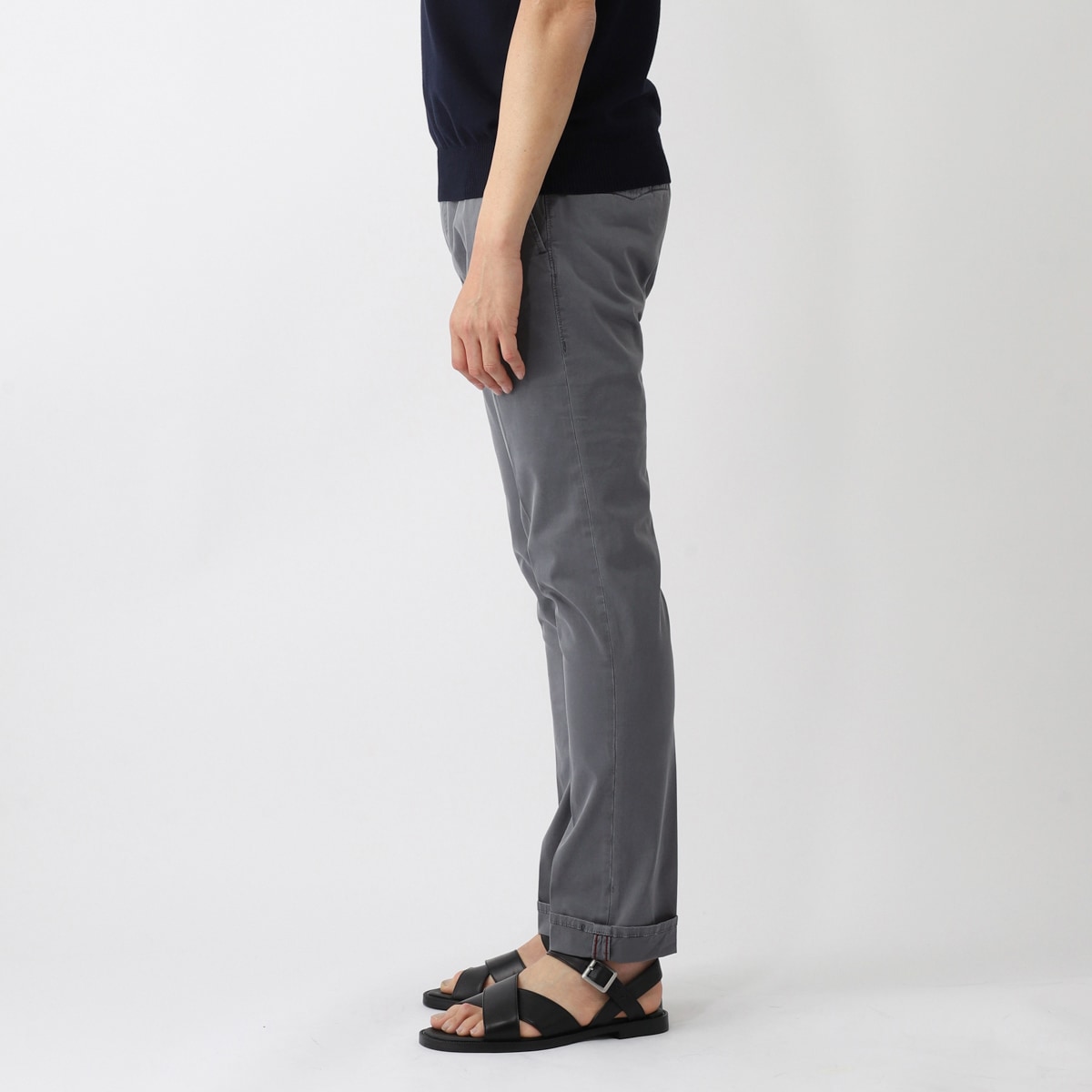 INCOTEX SLACKS インコテックス スラックス スラックス/コットンパンツ/SLIM FIT 100型 18S100-9664A【大きいサイズあり】 メンズ