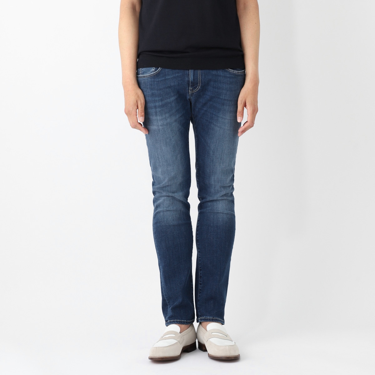 PT TORINO DENIM ピーティートリノデニム ジップフライジーンズ/SWING SLIM FIT メンズ