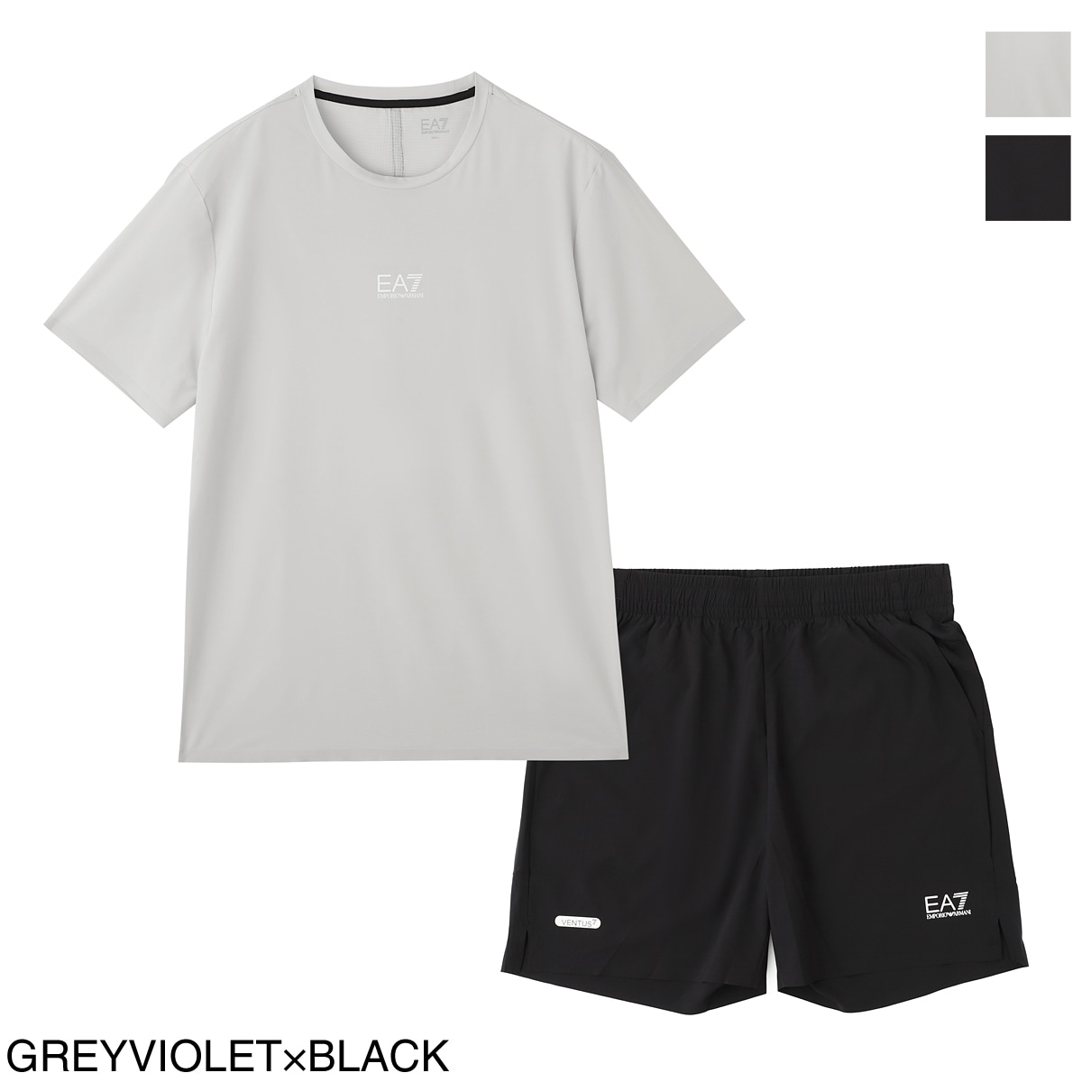 【アウトレット】EA7 EMPORIO ARMANI エンポリオアルマーニ セットアップ/VENTUS7 M TEE-SHORTS KIT メンズ