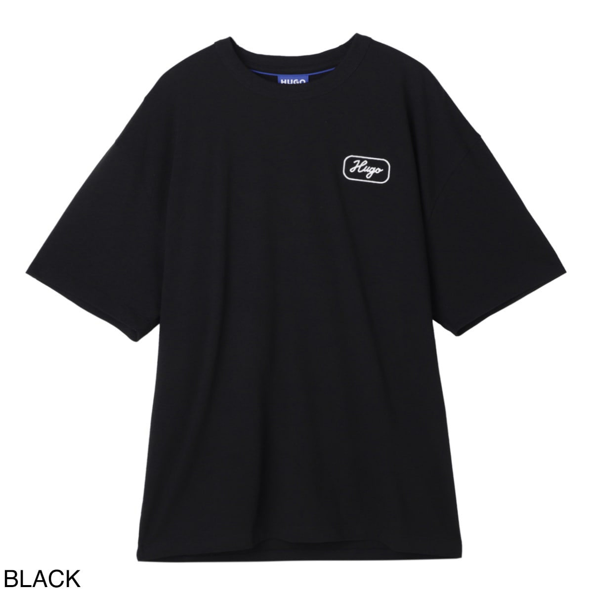 ヒューゴボス　Ｔシャツ　ネイビー HUGO BOSS (ヒューゴボス) ミニロゴ クルーネック 半袖 Tシャツ