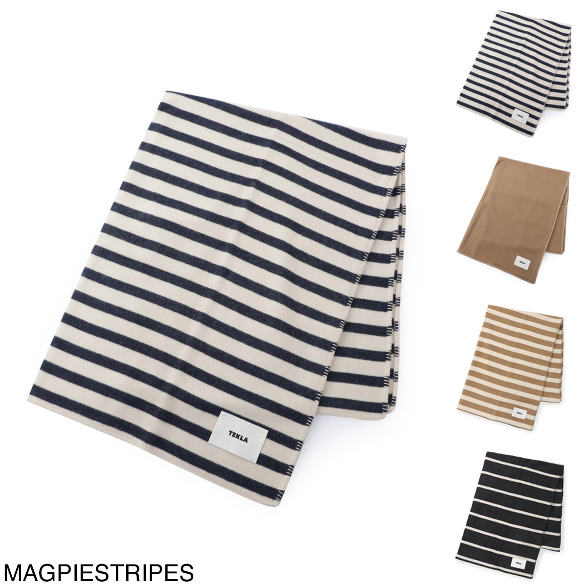 TEKLA テクラ　ブランケット　130×180 ブルー Amazon｜[テクラ]ブランケット 130x180cm ブルー BLUE DAWN FB-BL