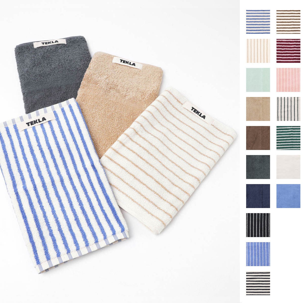 TEKLA テクラ ゲストタオル フェイスタオル ハンドタオル/GUEST TOWEL