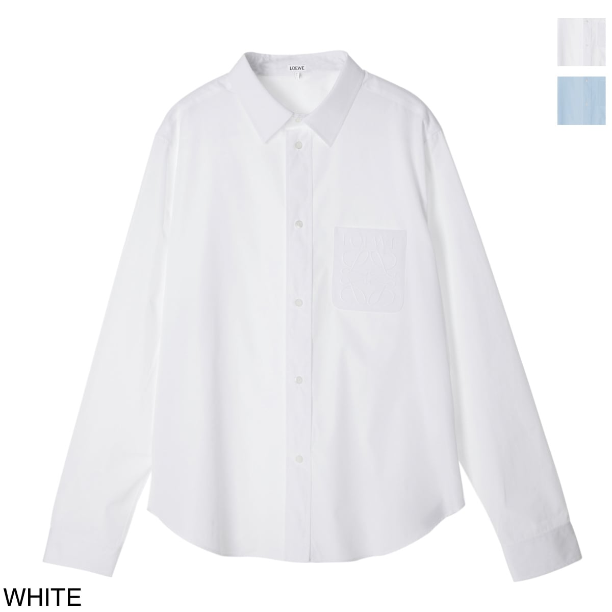 LOEWE ホワイト 長袖シャツ LOEWE ホワイト 長袖シャツ
