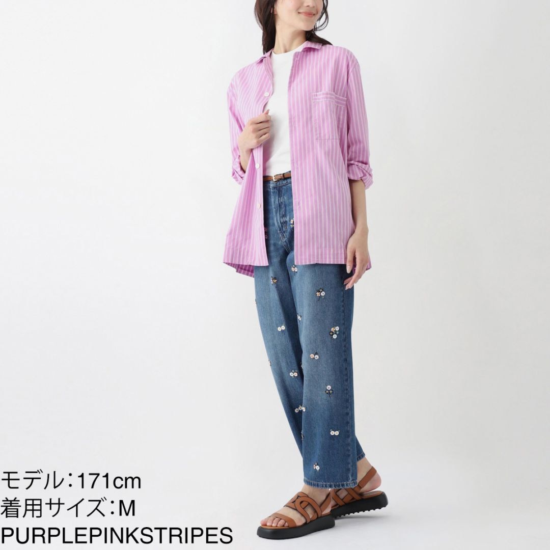 TEKLA テクラ パジャマ シャツ/カジュアルシャツ/POPLIN LONG-SLEEVED
