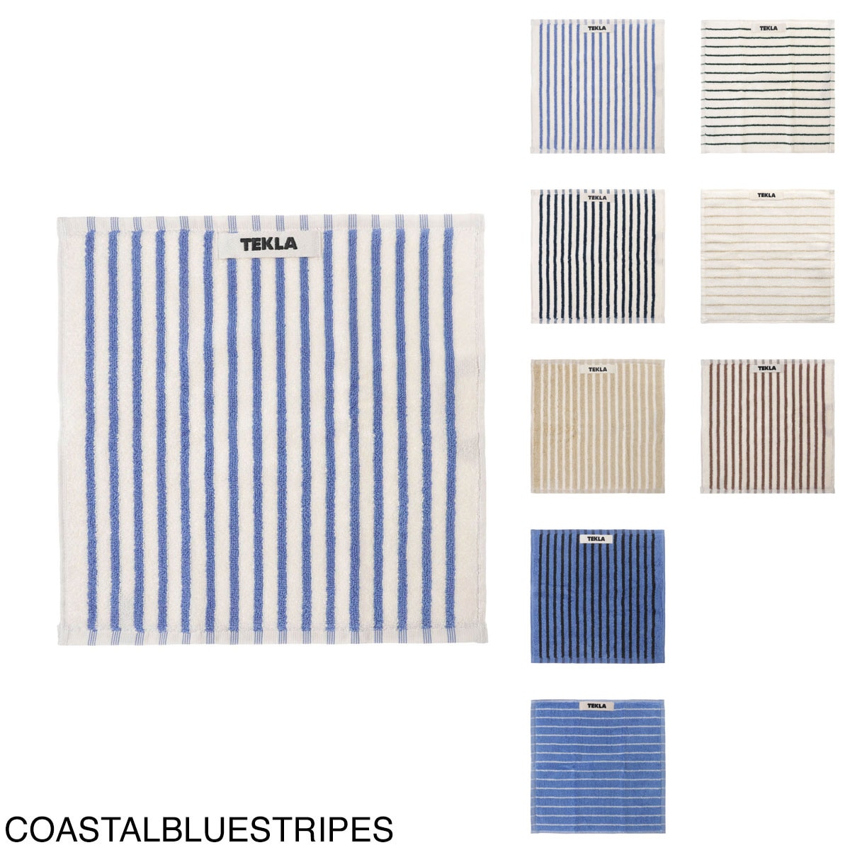 『ネコポス対応(2点まで)』TEKLA テクラ タオル ハンカチ ハンドタオル/ミニタオル/WASHCLOTH 30×30