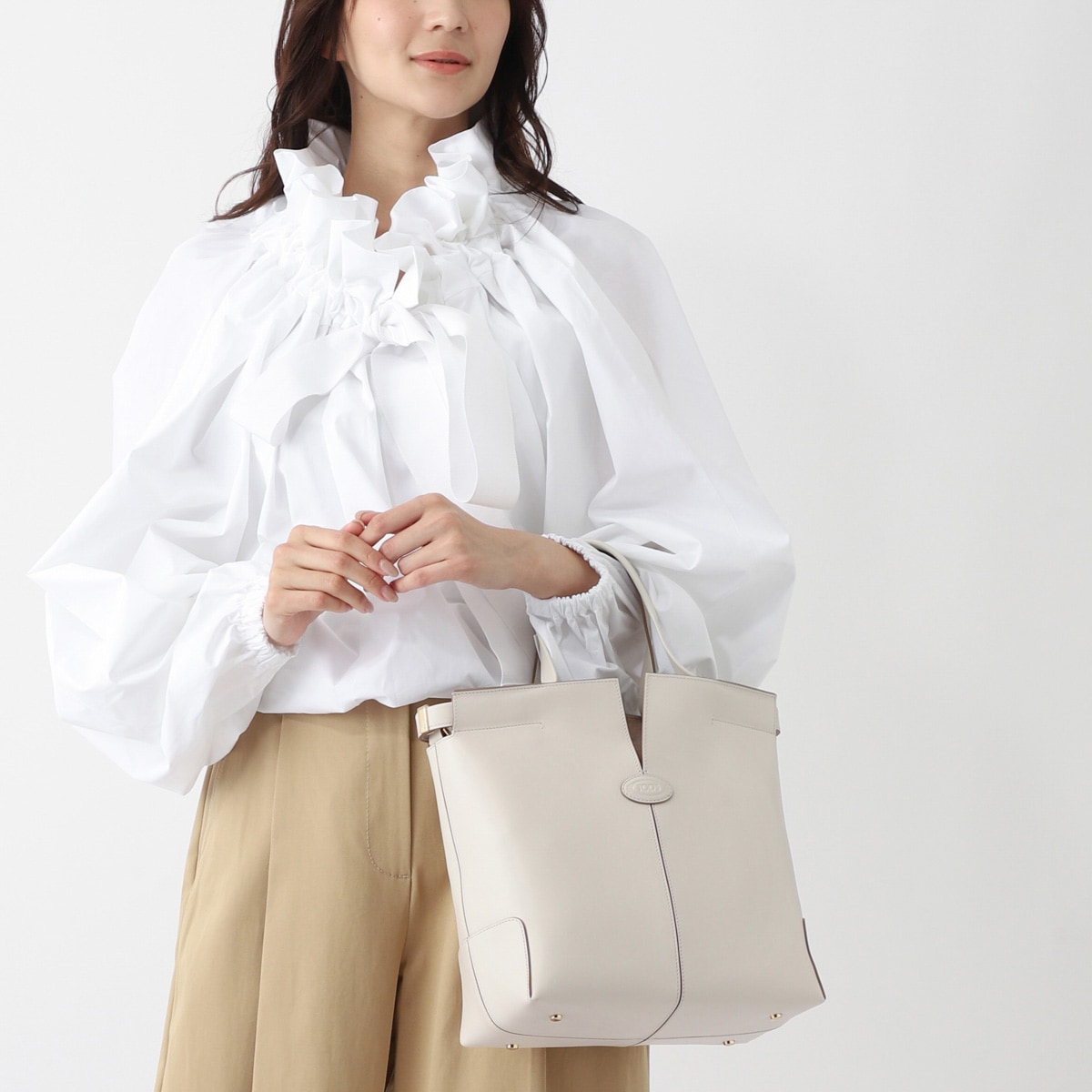 【アウトレット】TODS トッズ トートバッグ 2WAY/ショルダーバッグ/DI BAG FOLIO SMALL レディース