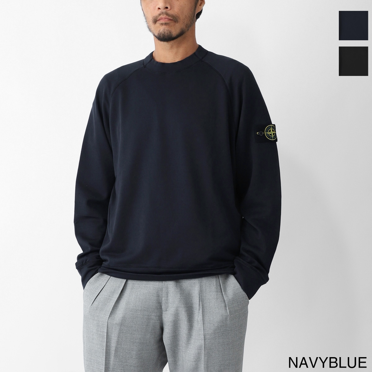 メンズ・ブランド一覧,□ S,STONE ISLAND | モダンブルー