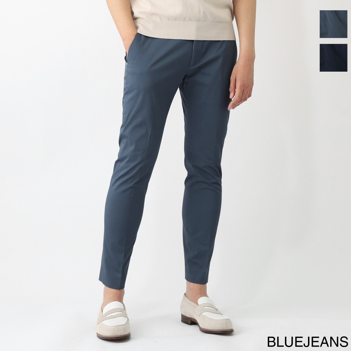 entre amis アントレアミ ジップフライパンツ/コットンパンツ/TK