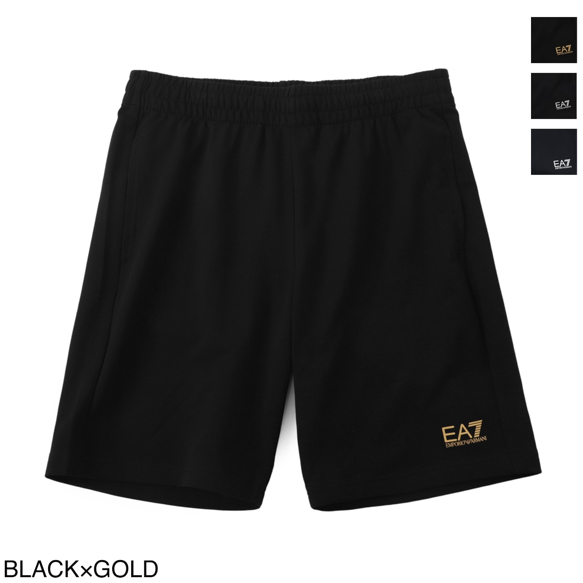 [あす着] エンポリオアルマーニ EA7 EMPORIO ARMANI ショートパンツ バミューダパンツ メンズ CORE IDENTITY COTTON BERMUDA SHORTS EA7 EMPORIO ARMANI エンポリオアルマーニ ショートパンツ/バミューダ