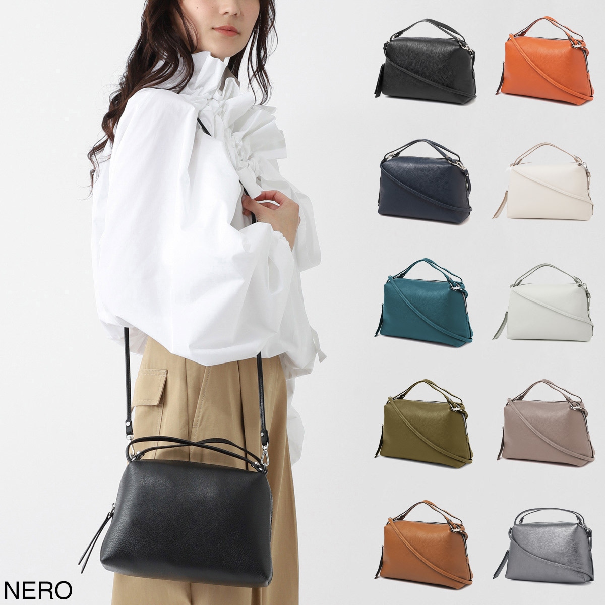 GIANNI CHIARINI ジャンニ キアリーニ ハンドバッグ 2WAY/ショルダー