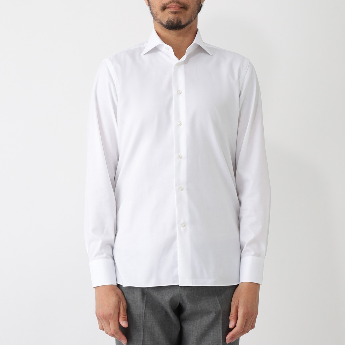 BORRIELLO ボリエッロ ワイドカラー シャツ/セミワイドカラー フレンチカラー/MARECHIARO SLIM FIT メンズ