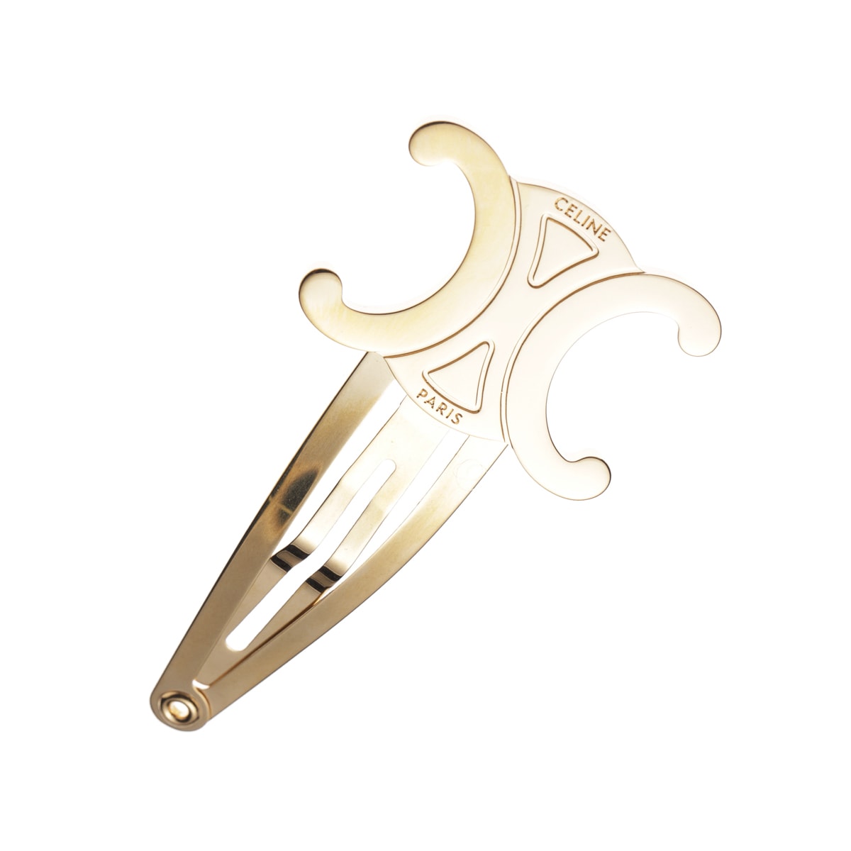 CELINE セリーヌ ヘアクリップ 2点セット/SNAP HAIR CLIPS レディース