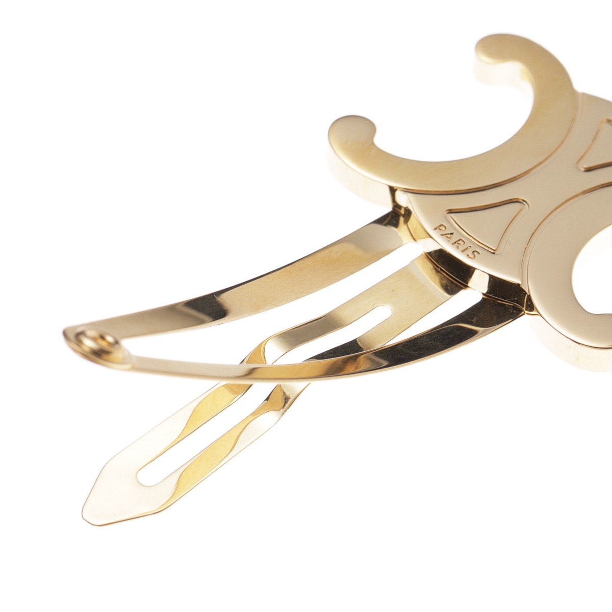 CELINE セリーヌ ヘアクリップ 2点セット/SNAP HAIR CLIPS レディース