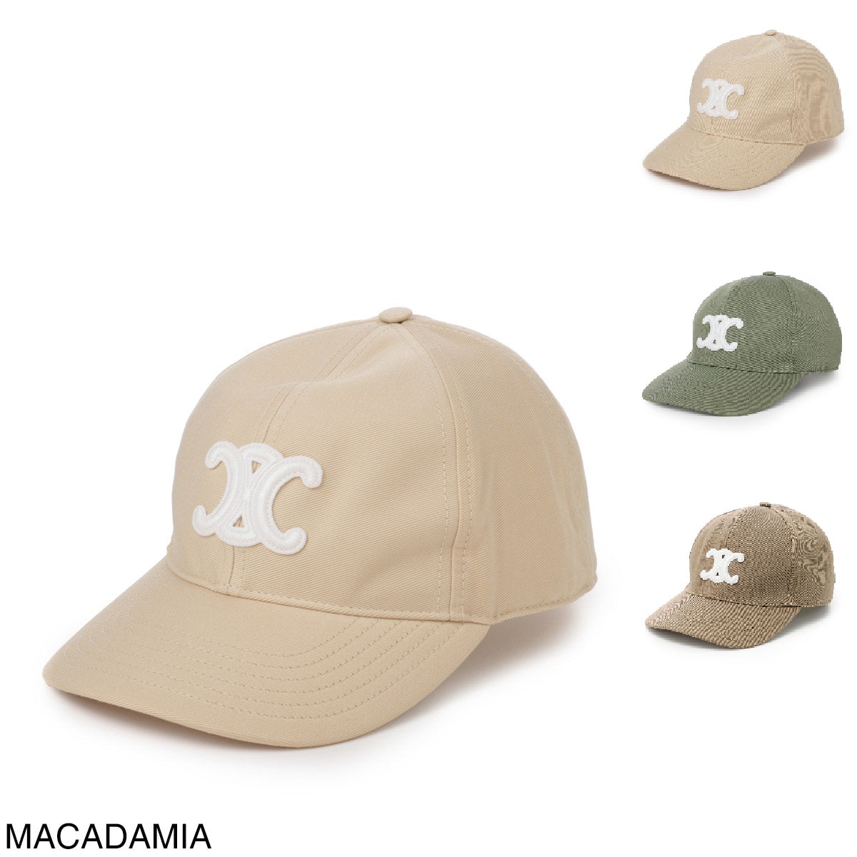 CELINE セリーヌ ベースボールキャップ/CASQUETTE BASEBALL TRIOMPHE レディース