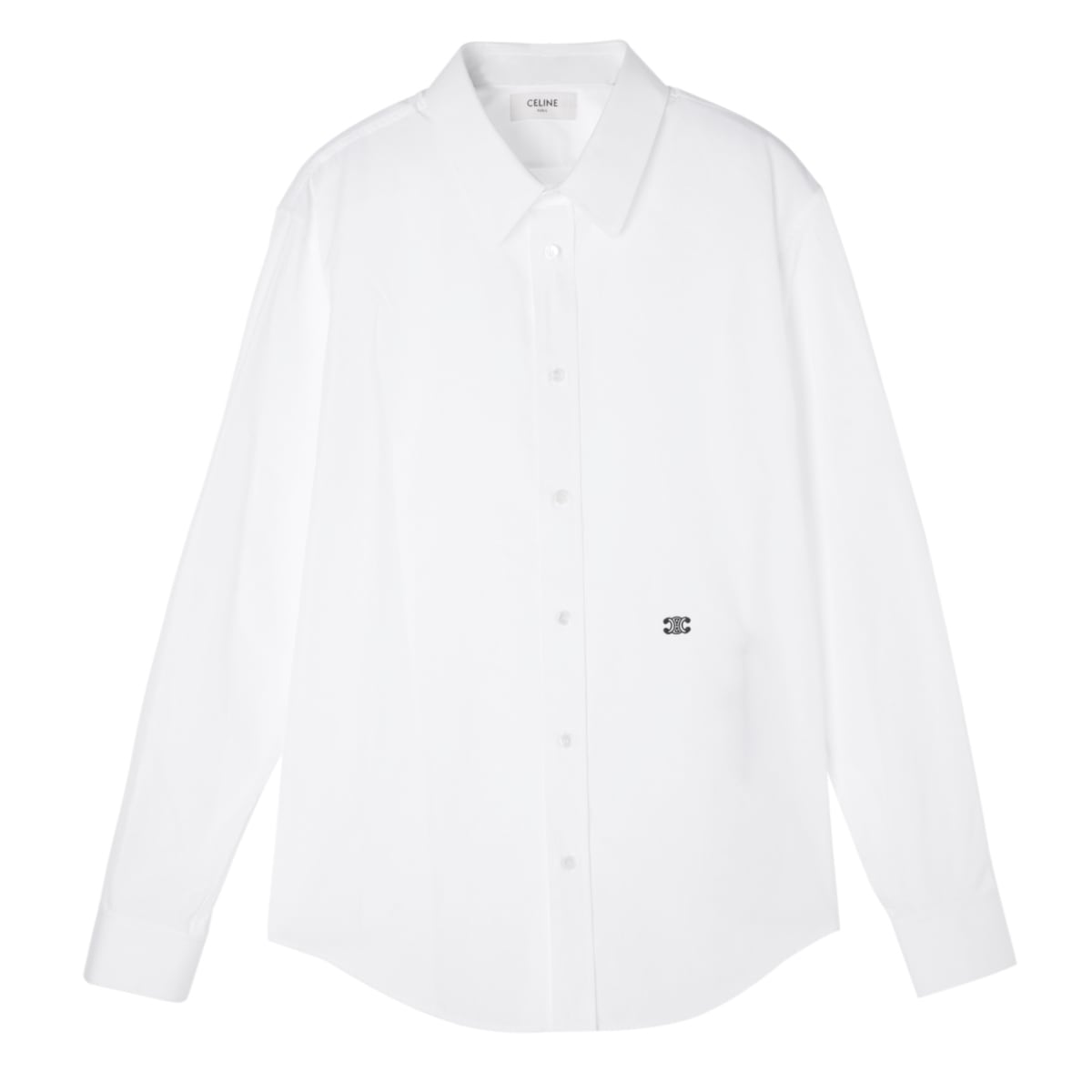 CELINE セリーヌ 長袖レギュラーカラーシャツ/CHEMISE LOOSE COL DRUGSTORE メンズ