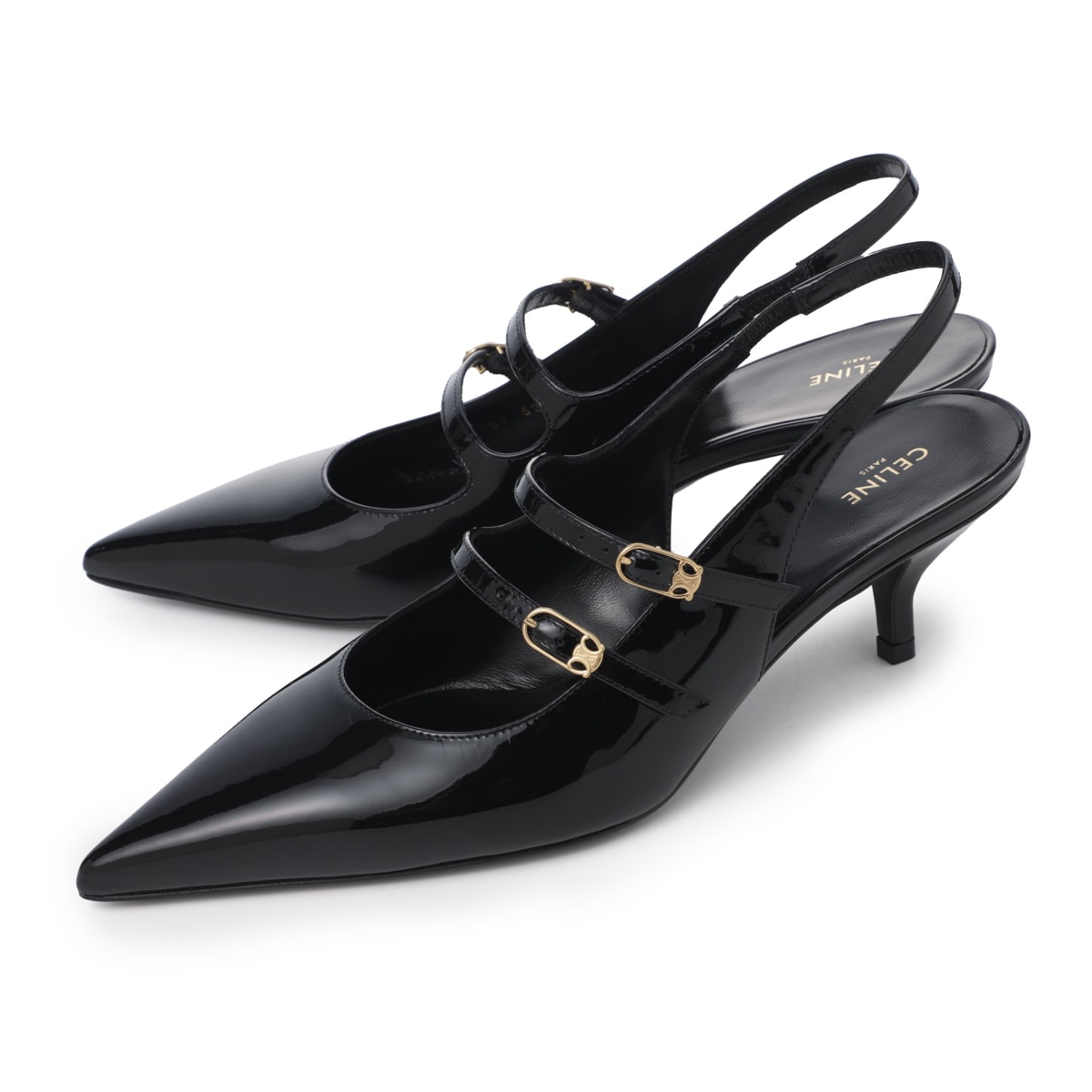 【美品】 セリーヌ CELINE パンプス レザー ビットローファー ネイビー 美品】 セリーヌ CELINE パンプス レザー ビットローファー
