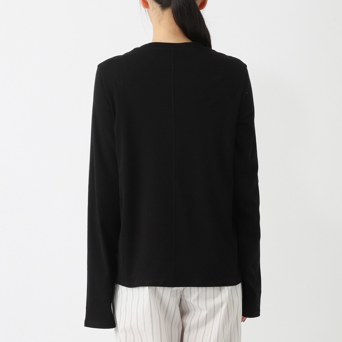 THE ROW ザ ロウ クルーネック 長袖Tシャツ/SHERMAN TSHIRT レディース