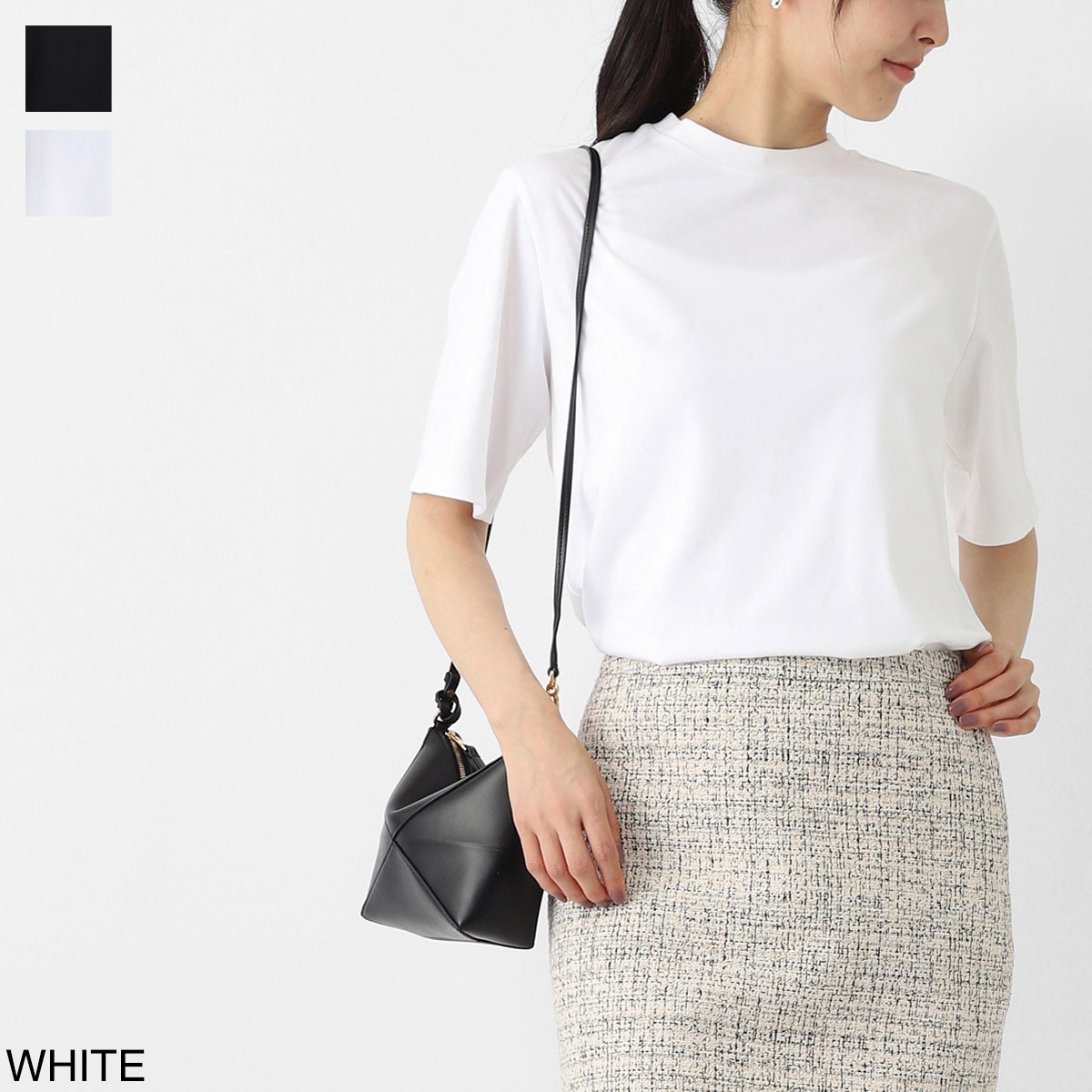 【アウトレット】THE ROW ザ ロウ クルーネックTシャツ/CHIARA TOP レディース
