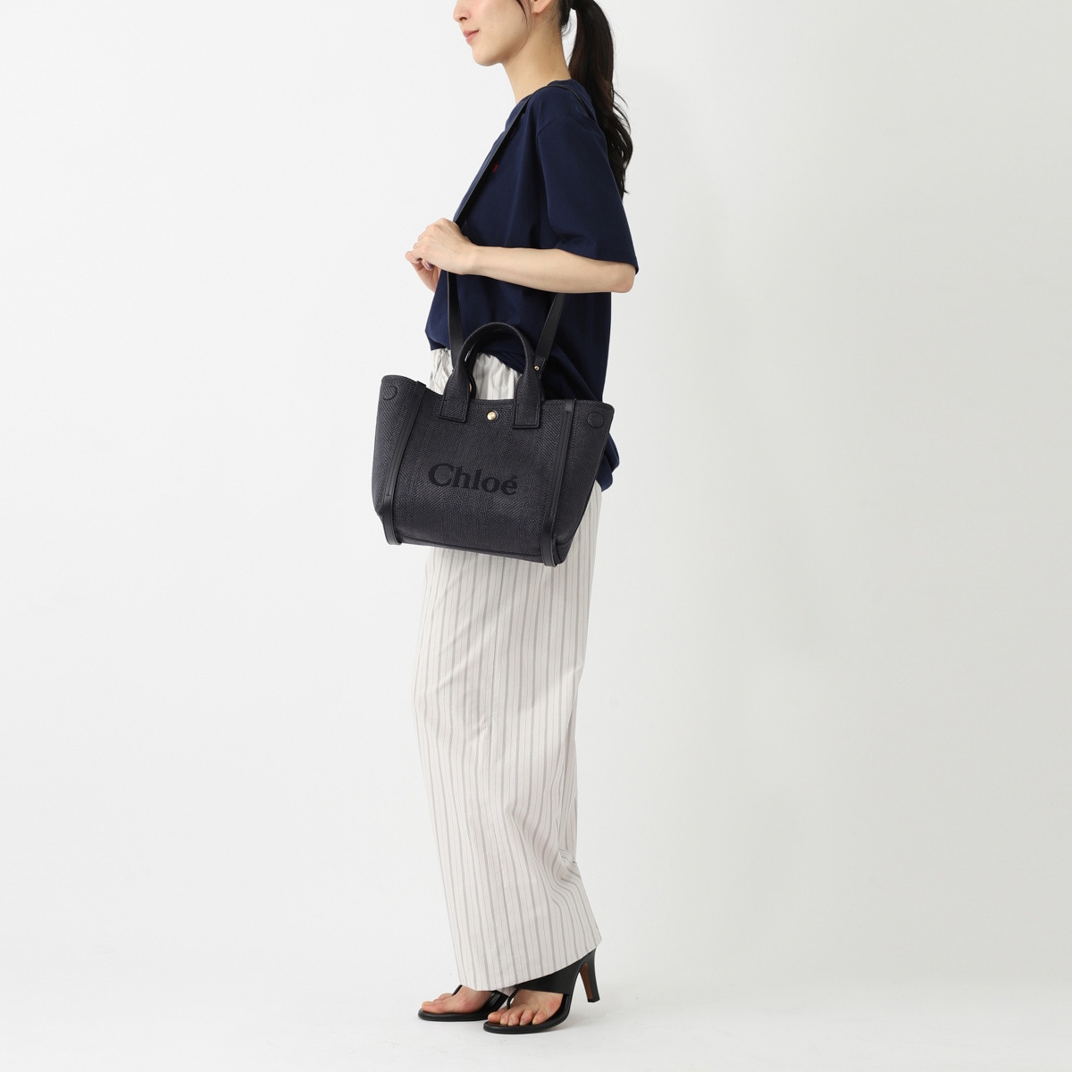 関税負担なし☆Chloe クロエ Carryショルダーバッグ Chloe クロエ トートバッグ 2WAY/ショルダーバッグ/CHLOE CARRY