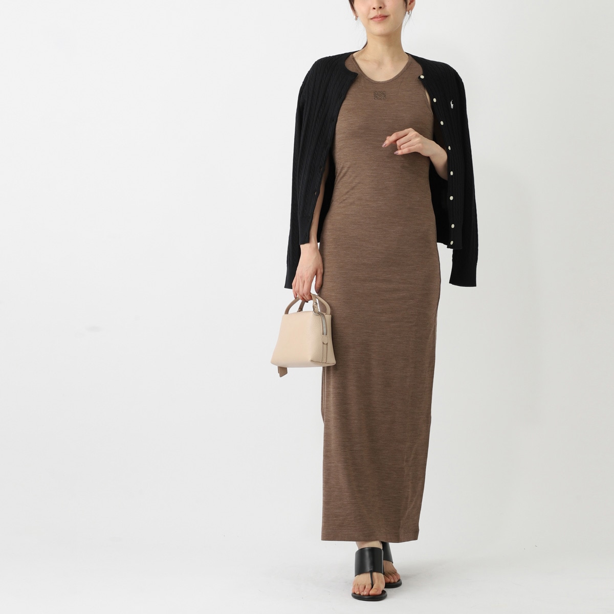 LOEWE ロエベ ワンピース/ANAGRAM TANK DRESS AF レディース