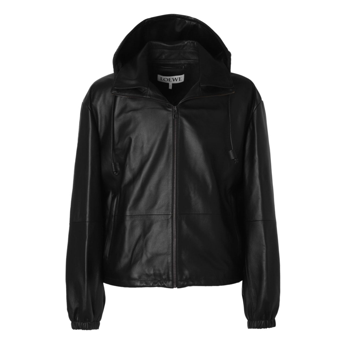 【アウトレット】LOEWE ロエベ フーデッド ブルゾン/レザージャケット メンズ