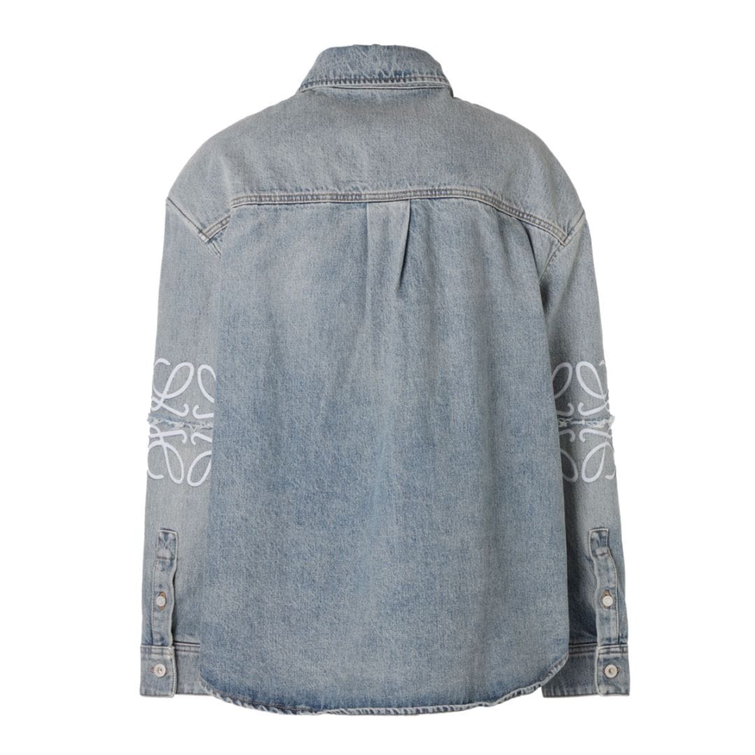最終値下　ロエベ　デニム　シャツ　ジャケット LOEWE ロエベ シャツジャケット/デニムジャケット/ANAGRAM OVERSHIRT
