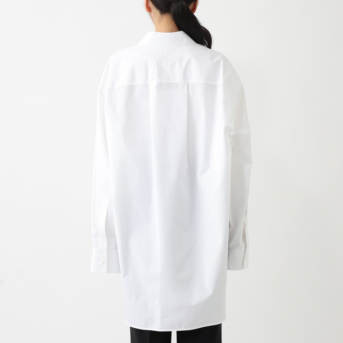 アウトレット】【ラスト1点】LOEWE ロエベ 長袖レギュラーカラーシャツ