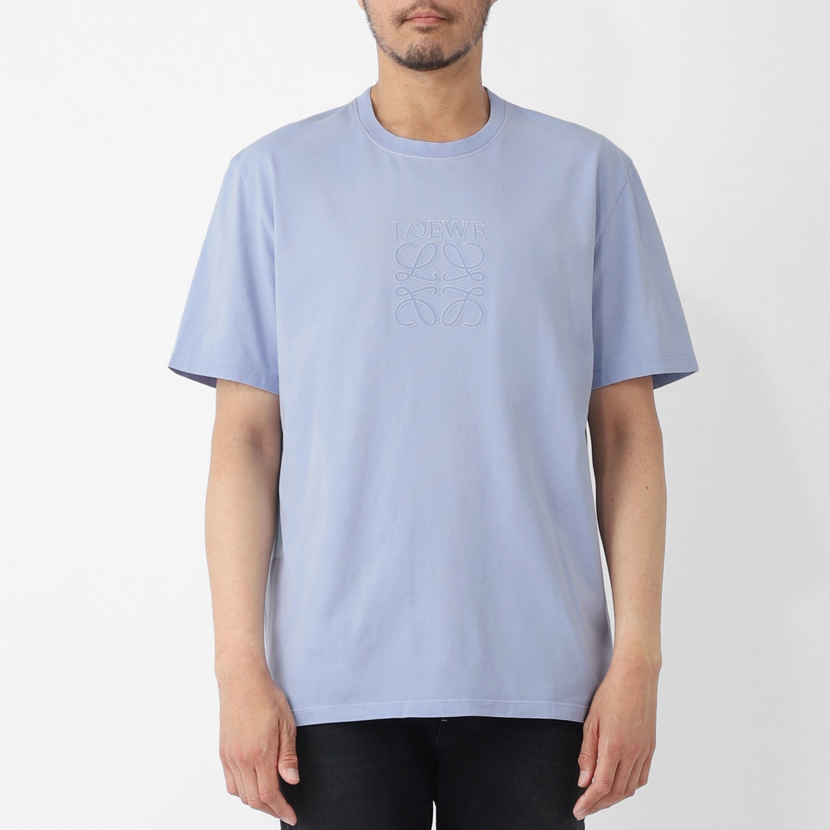 LOEWE ライトブルー 雲デザイン Tシャツ ブルー（青）系 LOEWE(ロエベ) Tシャツ・カットソー(メンズ