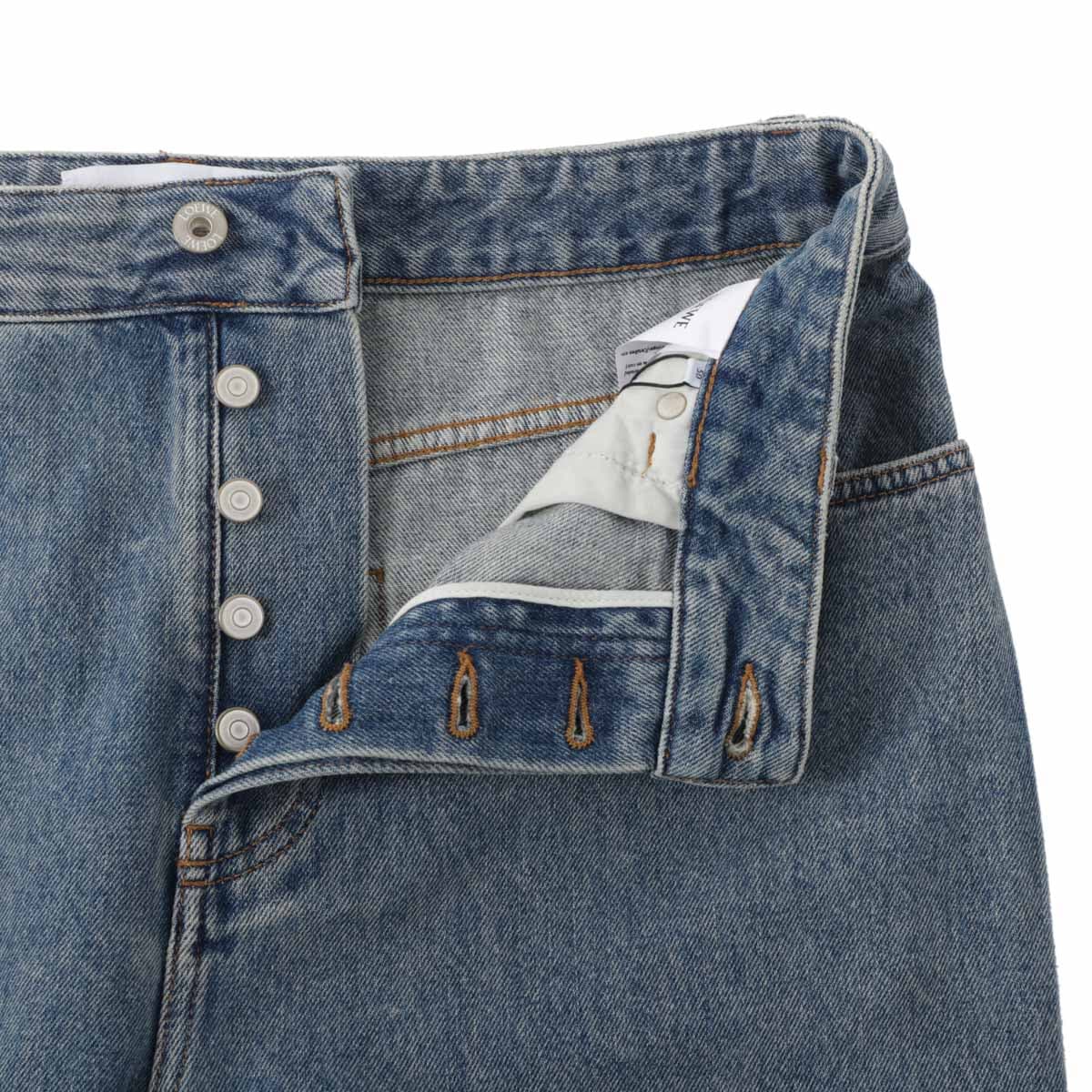 [あす着] ロエベ LOEWE ボタンフライジーンズ バギージーンズ メンズ ANAGRAM BAGGY JEANS アウトレット】LOEWE ロエベ ボタンフライジーンズ/バギージーンズ