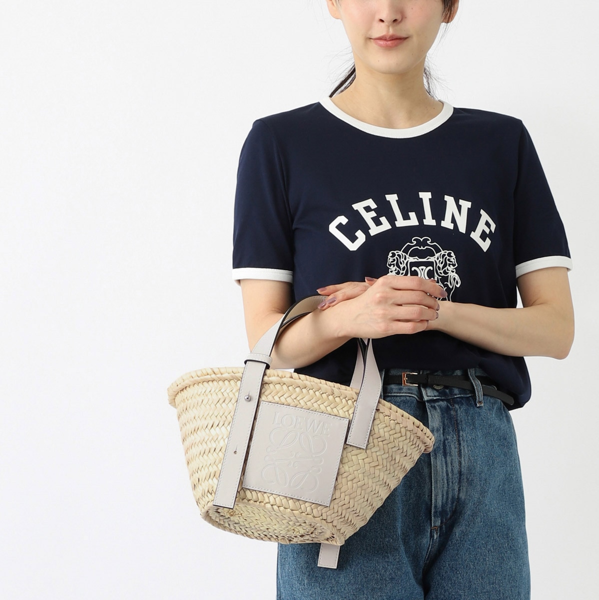 LOEWE ロエベ バスケットバッグ/かごバッグ/BASKET SMALL BAG レディース