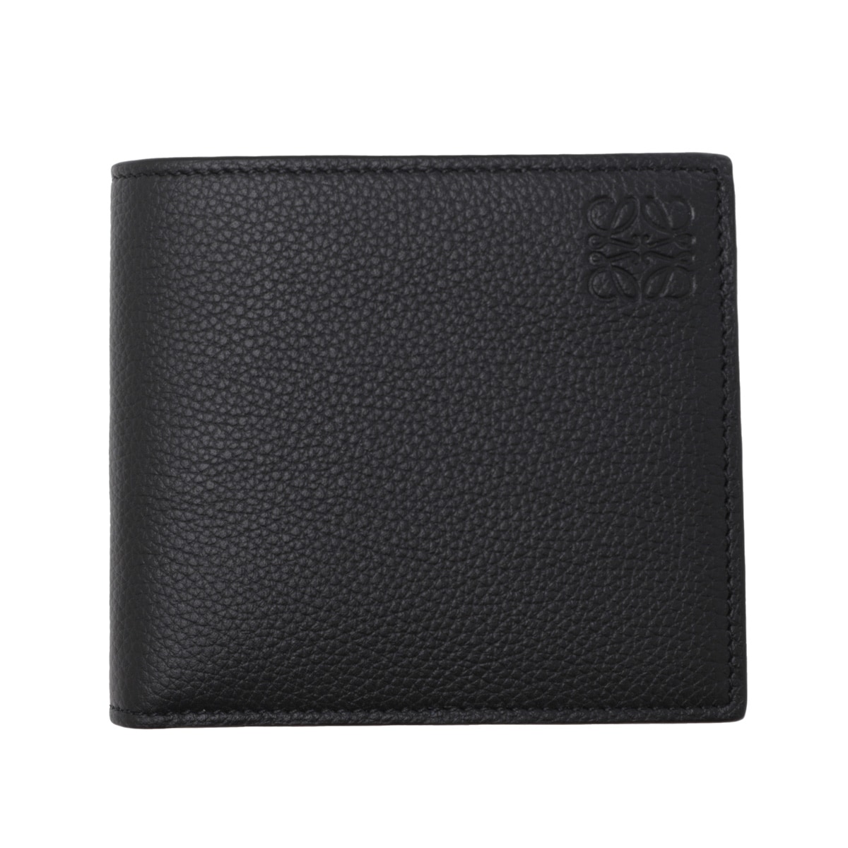 LOEWE ネイビー エンボス加工 長財布 LOEWE ネイビー エンボス加工 長財布