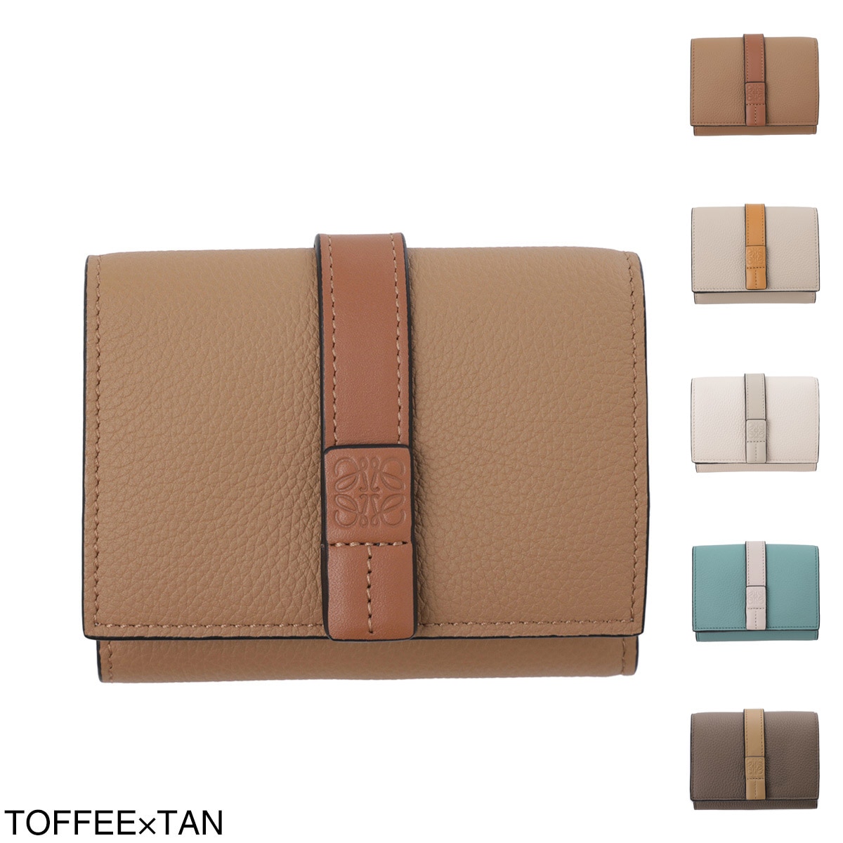 LOEWE ロエベ 3つ折り財布 小銭入れ付き/SGC TRIFOLD WALLET レディース