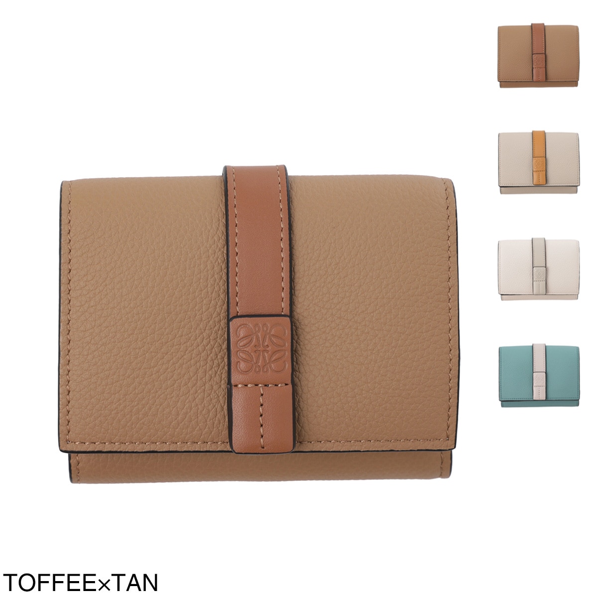 ロエベ LOEWE LOEWE 三つ折り財布 ANAGRAM TRIFOLD 6 C821TR2X