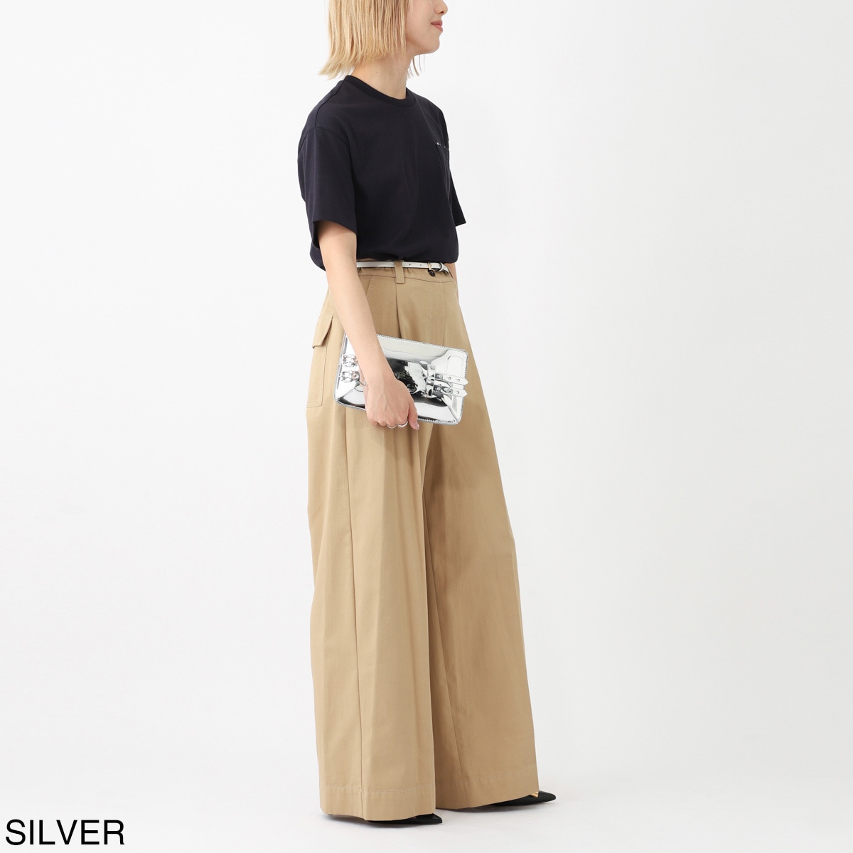 真琴 　MM6 MaisonMargiela メゾンマルジェラ　クラッチバ 関税込】人気◇Maison Margiela マルジェラ◇クラッチバッグ