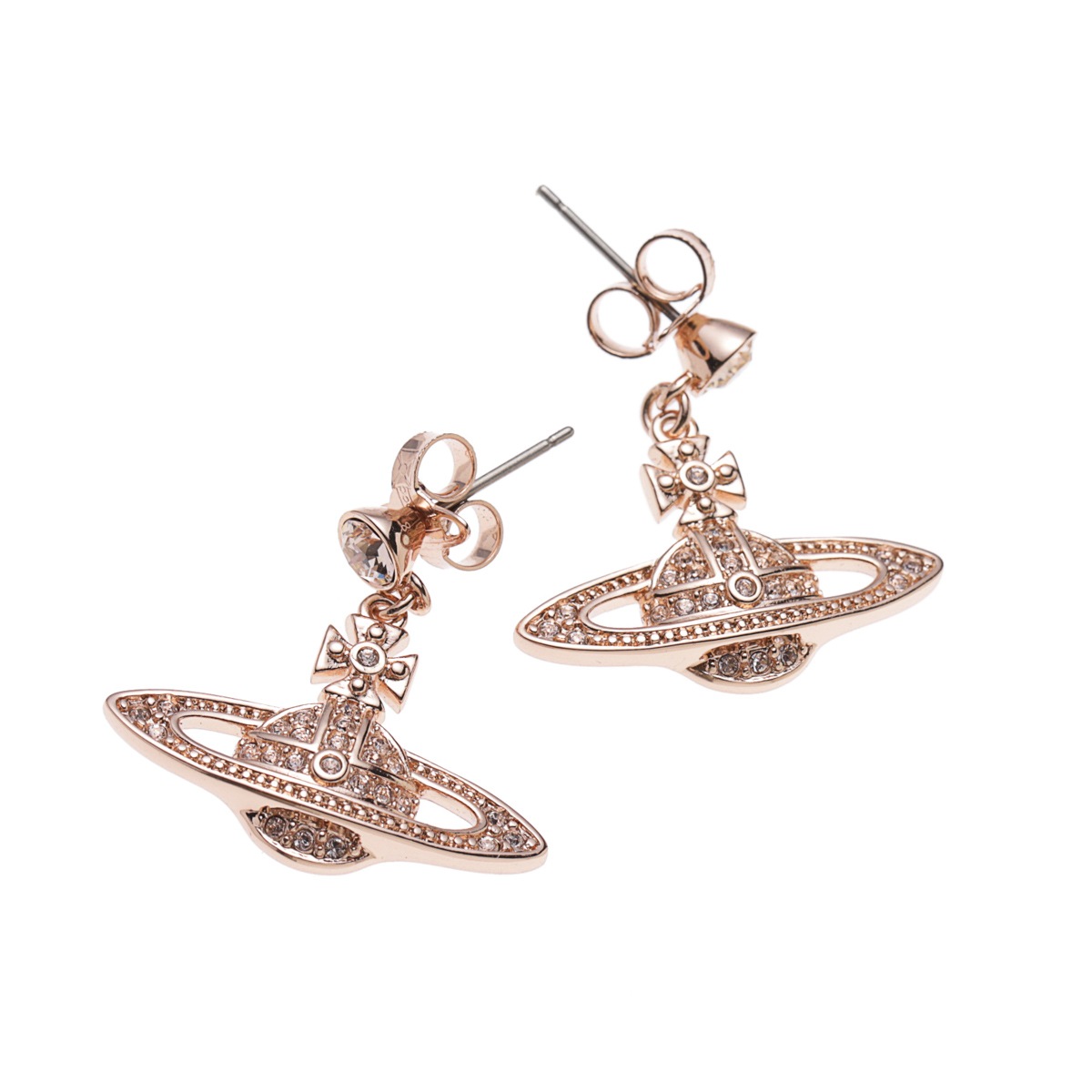 MINI BAS RELIEF DROP EARRINGS（ピアス（両耳用））｜Vivienne