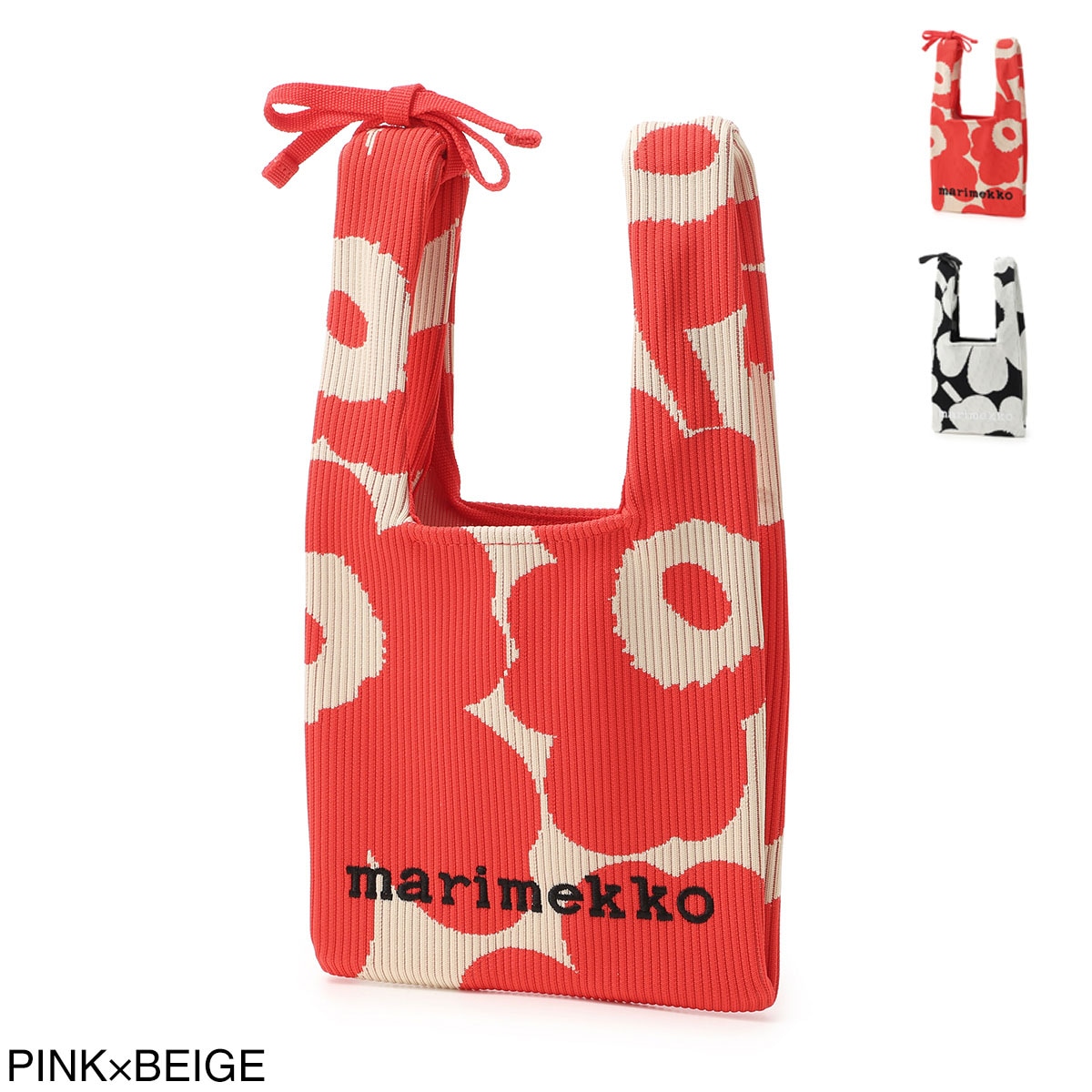 marimekko マリメッコ トートバッグ/KNITTED MINI TOTE UNIKKO レディース
